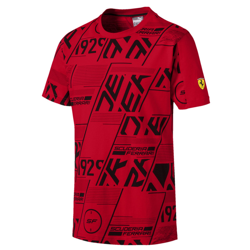 BAJU SNEAKERS PUMA Scuderia Ferrari AOP Tee